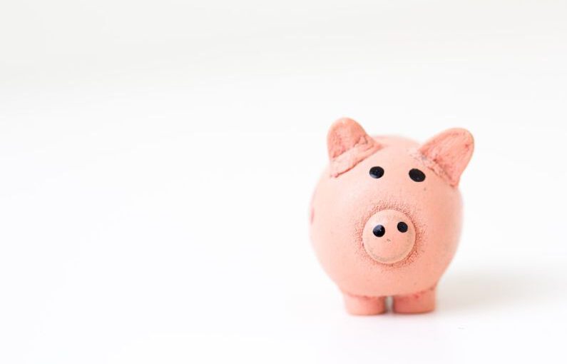 Handmade Cost - pink pig figurine on white surface