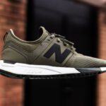 Shoe Brands - black and white New Balance low-top sneaker