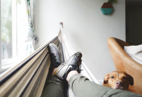 Buying Shoes - person on hammock